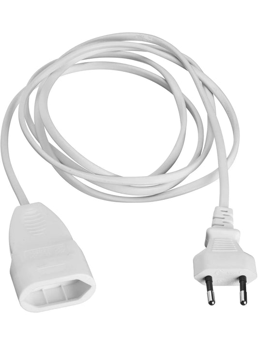 Förlängningssladd EU - White 2m - PR Home - Ljusvaruhuset