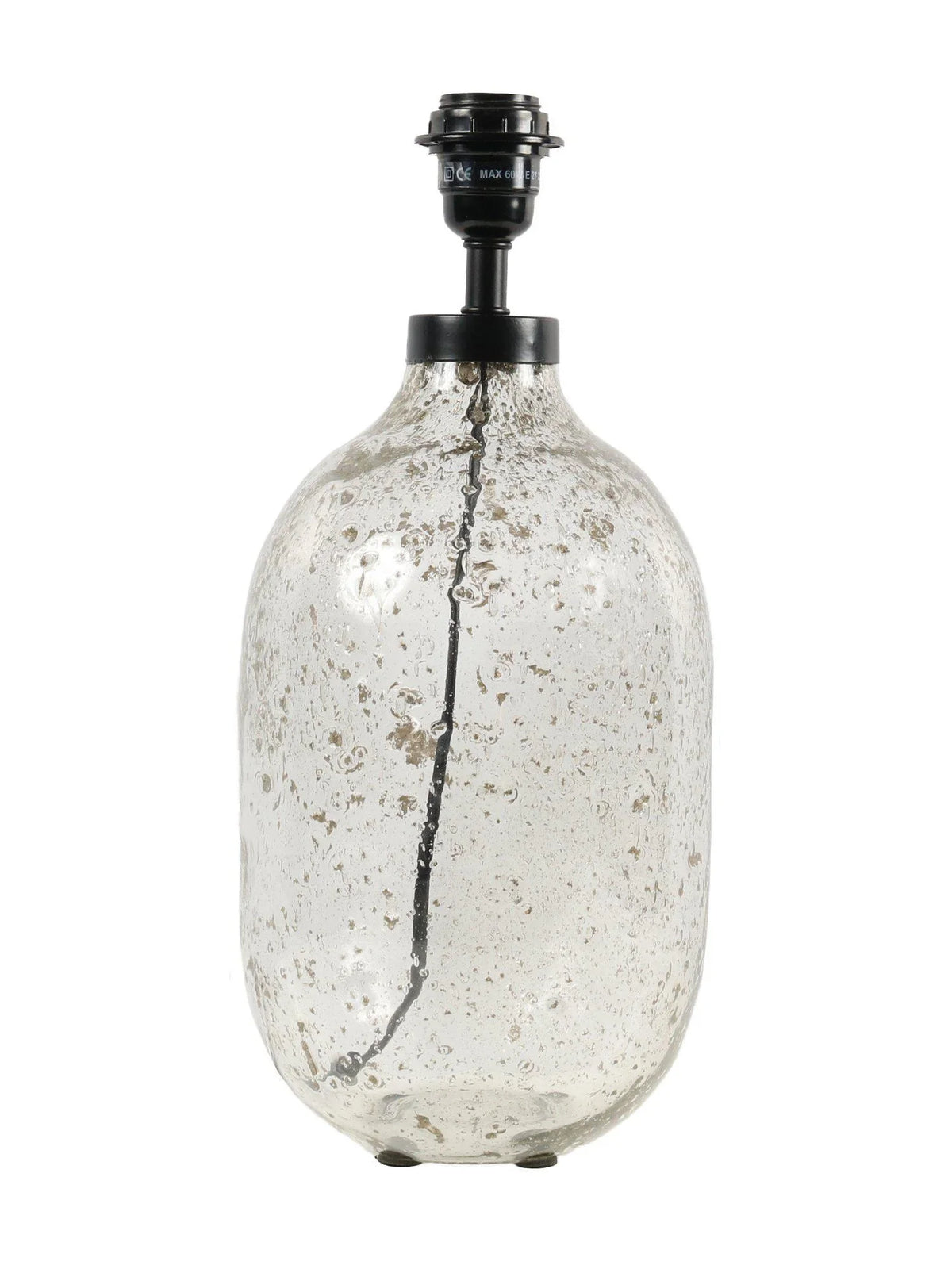 Groove bordlampa - Clear/foileffect 40c - PR Home - Ljusvaruhuset