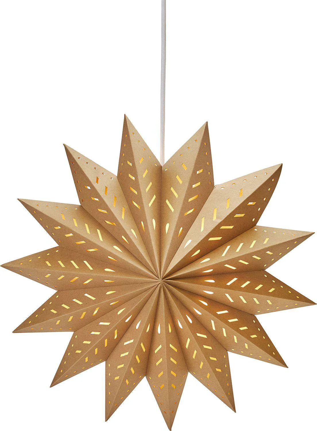 Alfa Julstjärna - Brun 60cm - PR Home - Ljusvaruhuset