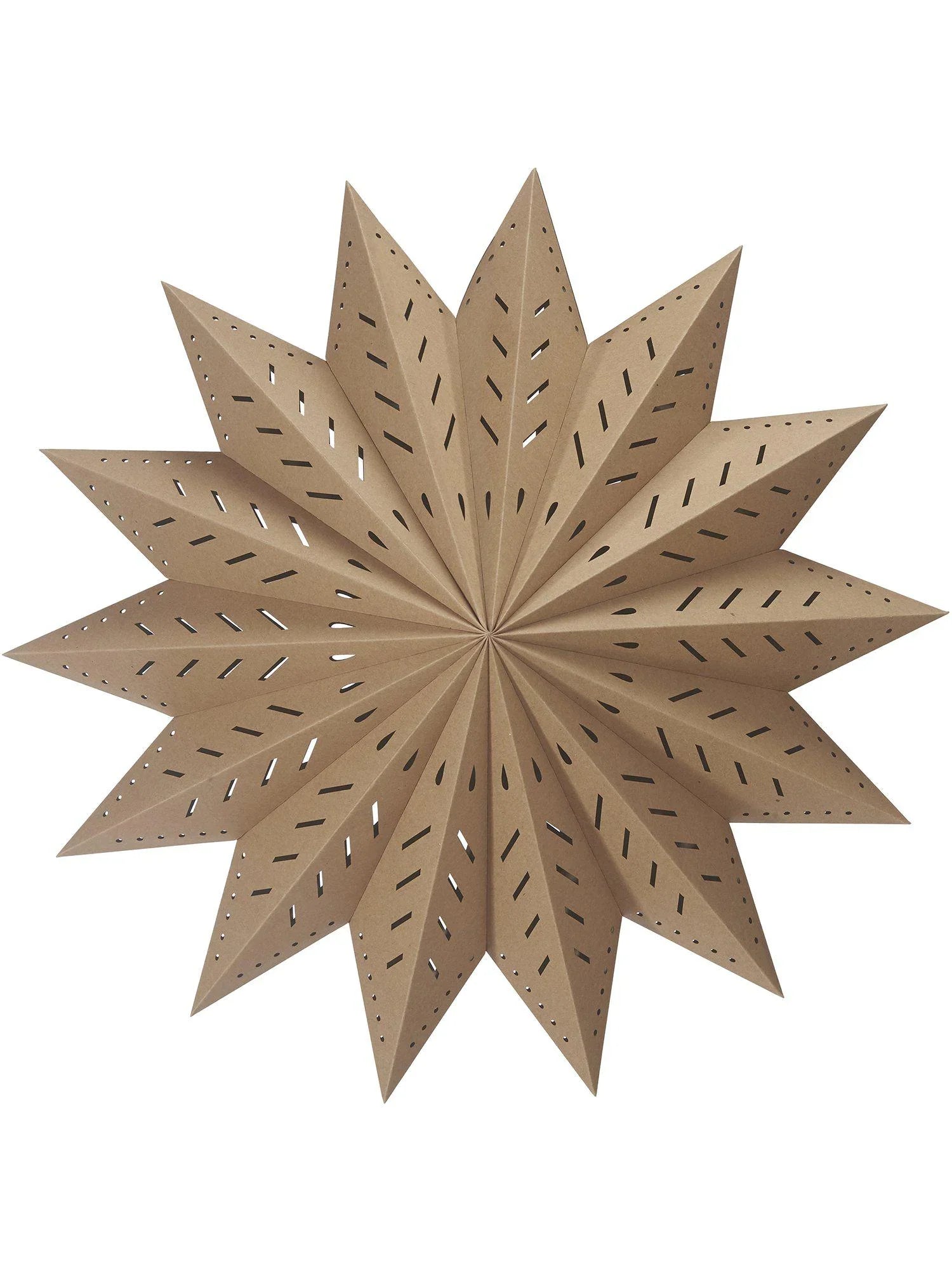 Alfa Julstjärna - Brun 60cm - PR Home - Ljusvaruhuset