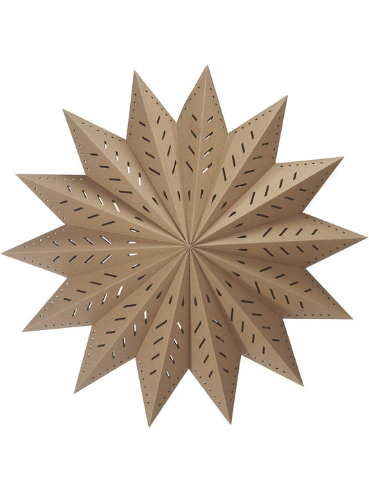 Alfa Julstjärna - Brun 60cm - PR Home - Ljusvaruhuset