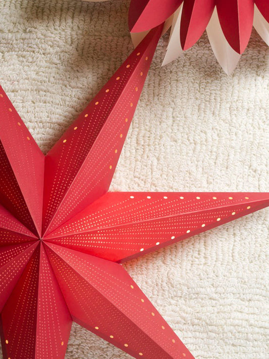 Polaris star - Röd 75cm - PR Home - Ljusvaruhuset