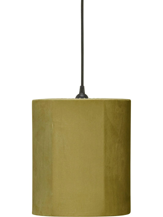 Classic Cylinder - Sammet Senap 24cm - PR Home - Ljusvaruhuset