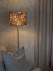 Sara Lampskärm - Dahlia Brun 35cm - Borås tapeter - Ljusvaruhuset