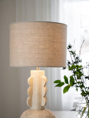 Sara Lampskärm - Lin Natur 35cm - PR Home - Ljusvaruhuset