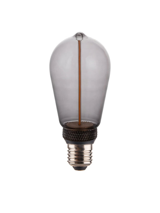 EDGE LED Edison - Smoky 144x64mm E27 - PR Home - Ljusvaruhuset