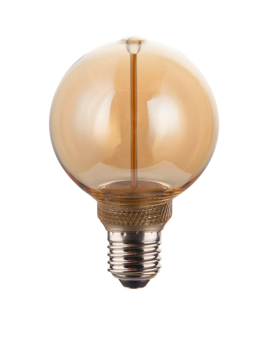 EDGE LED G80 - Amber 122x80mm E27 - PR Home - Ljusvaruhuset