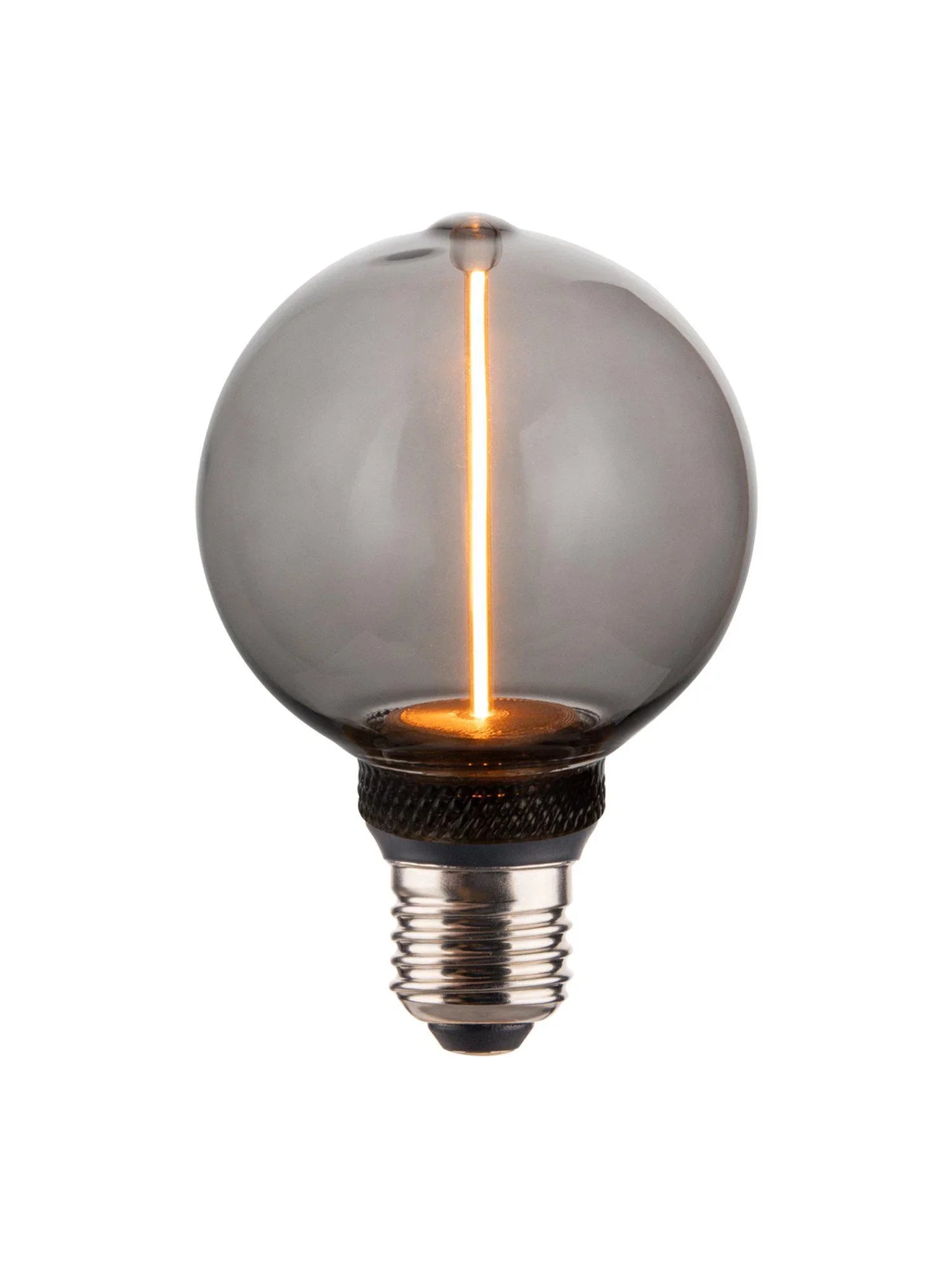 EDGE LED G80 - Smoky 122x80mm E27 - PR Home - Ljusvaruhuset