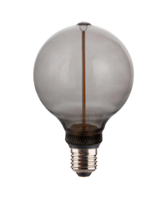 EDGE LED G95 - Smoky 146x95mm E27 - PR Home - Ljusvaruhuset