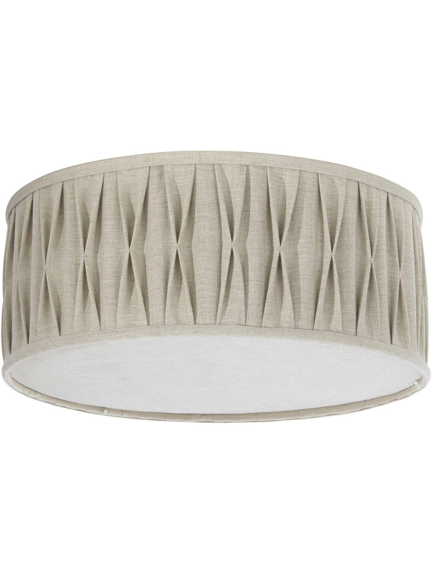 Plafond Plissé - Stygn Natur 45cm - PR Home - Ljusvaruhuset