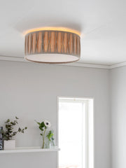 Plafond Plissé - Stygn Natur 45cm - PR Home - Ljusvaruhuset
