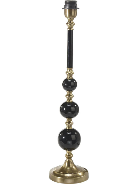 Abbey Lampfot - Svart/Antikmäss 60cm - PR Home - Ljusvaruhuset