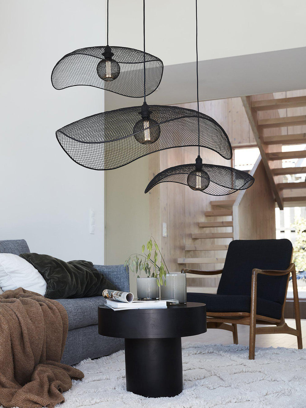 Vivi takskärm - Svart 61cm - PR Home - Ljusvaruhuset