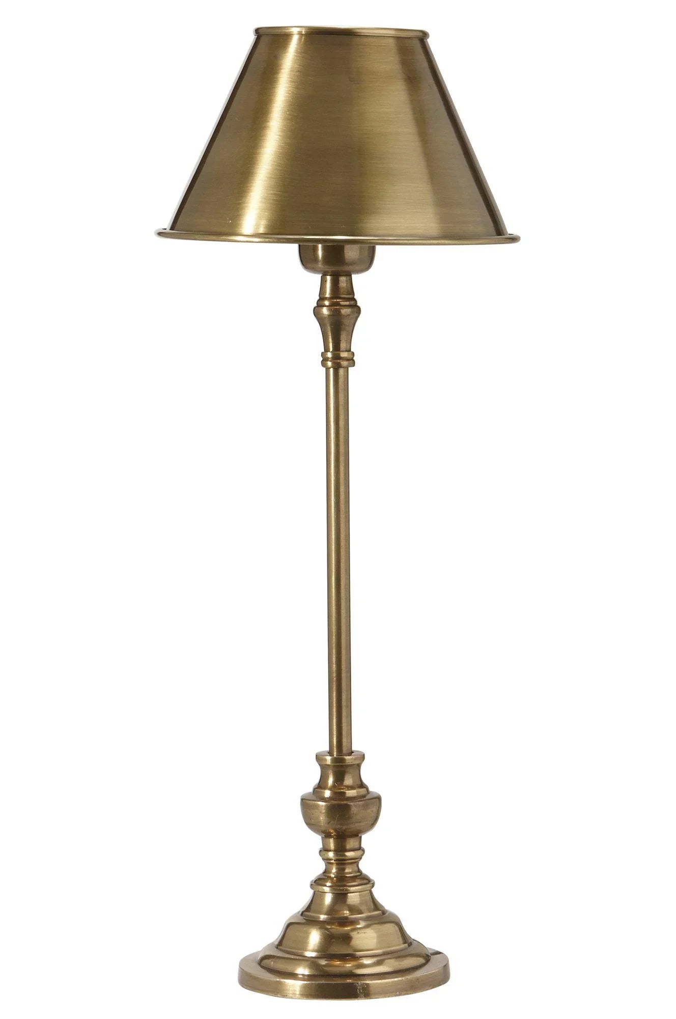 Andrea Lampfot - Antikmässing 43cm - PR Home - Ljusvaruhuset