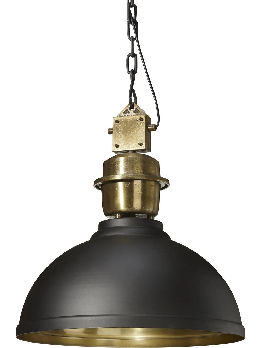 Manchester Taklampa - Svart/Mässing 52cm - PR Home - Ljusvaruhuset