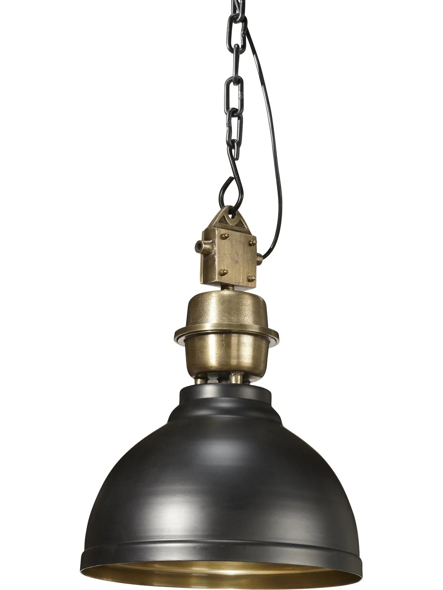 Manchester Taklampa - Svart/Mässing 35cm - PR Home - Ljusvaruhuset