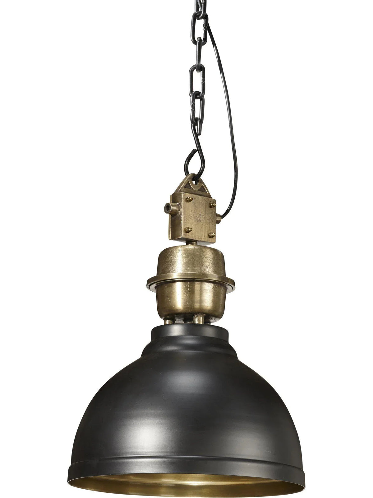 Manchester Taklampa - Svart/Mässing 35cm - PR Home - Ljusvaruhuset