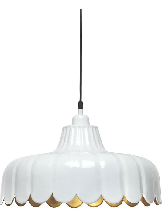 Wells taklampa - Vit/guld 43cm - PR Home - Ljusvaruhuset