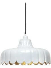 Wells taklampa - Vit/guld 43cm - PR Home - Ljusvaruhuset