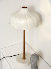 Wells bordslampa - Beige/guld 50cm - PR Home - Ljusvaruhuset