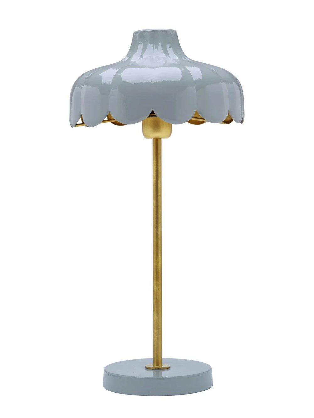 Wells bordslampa - Denim/guld 50cm - PR Home - Ljusvaruhuset