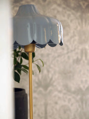 Wells bordslampa - Denim/guld 50cm - PR Home - Ljusvaruhuset