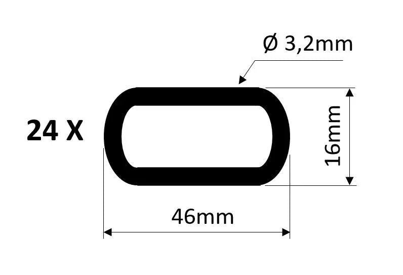Kedja - Svart 100cm - PR Home - Ljusvaruhuset