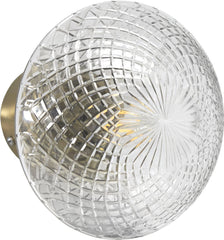 Juliette vägglampa - Klar/mässing diam 16 - PR Home - Ljusvaruhuset