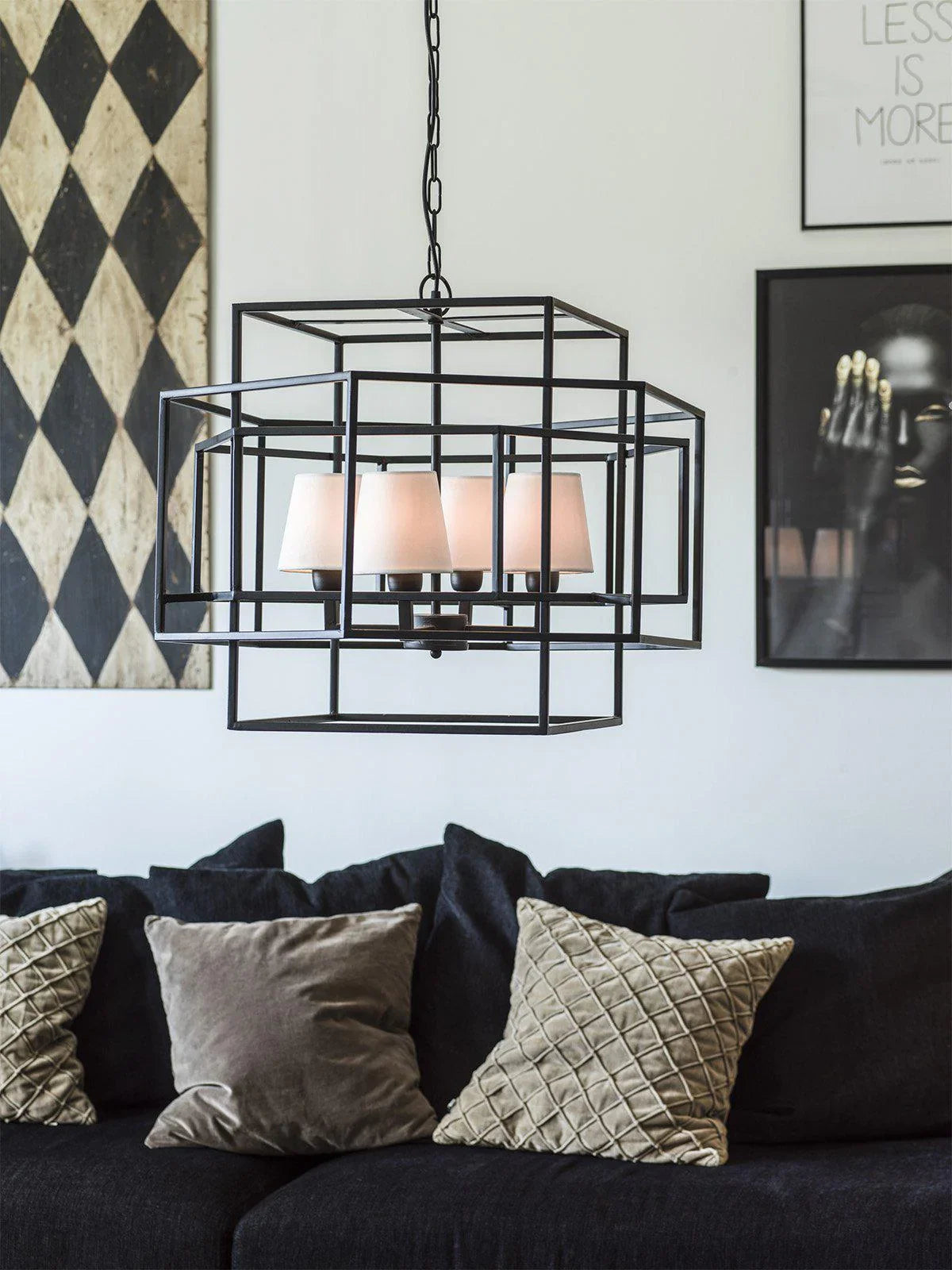 Rod vägglampa - Svart 108cm - PR Home - Ljusvaruhuset