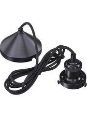 Siri Takupphäng - Takkopp Svart 2,5m - PR Home - Ljusvaruhuset