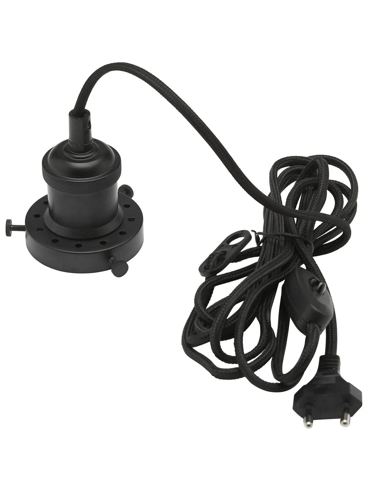 Siri Takupphäng - Väggkontakt Svart 3m - PR Home - Ljusvaruhuset