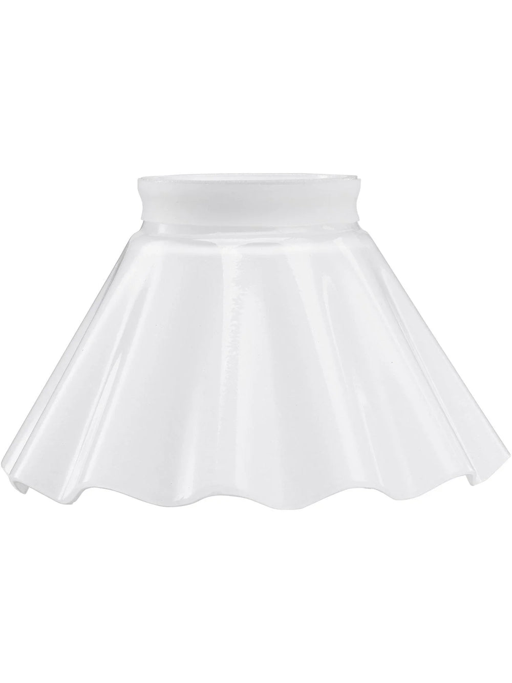 August Lampskärm - Opal veckad 15cm - PR Home - Ljusvaruhuset