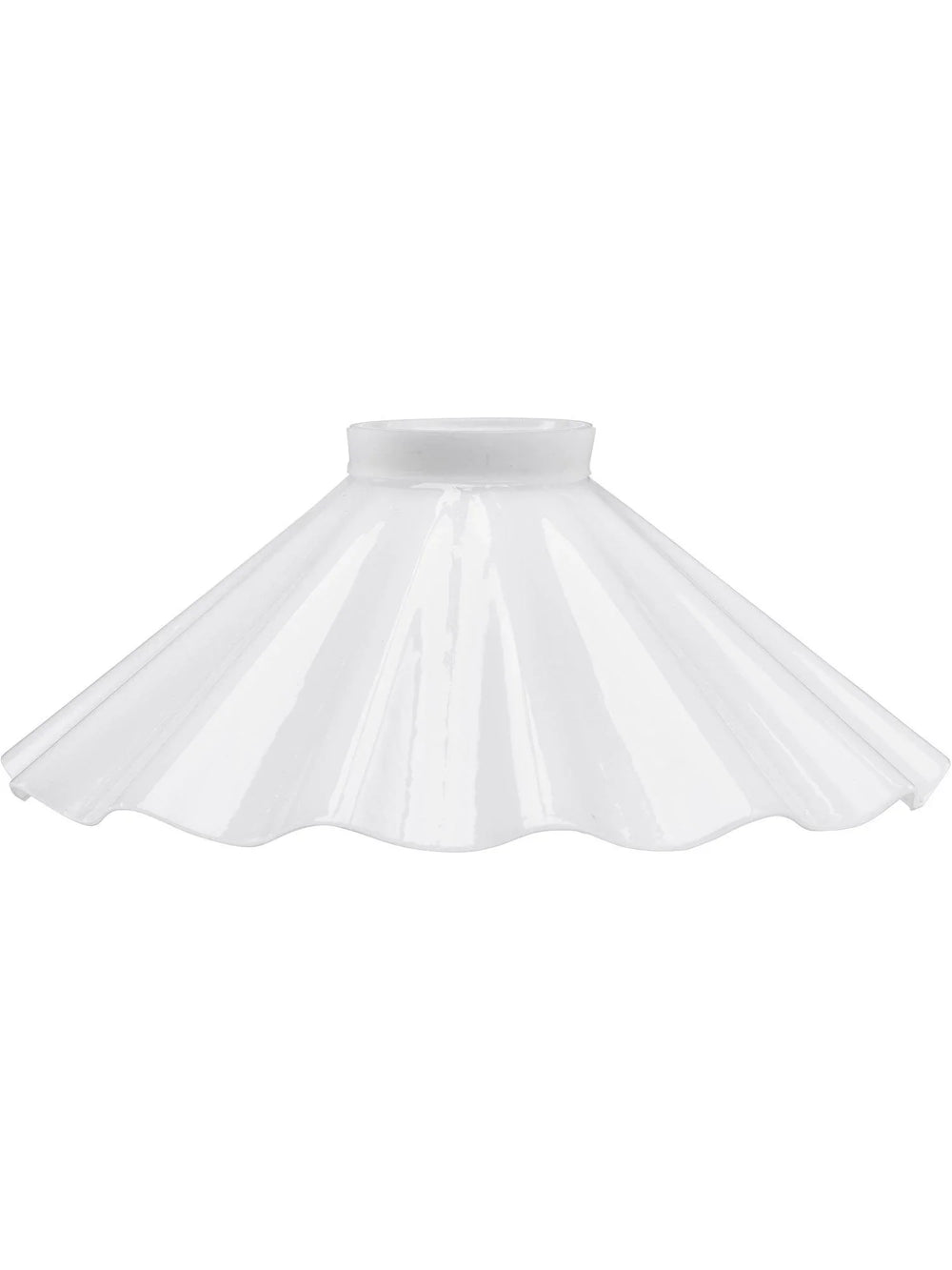 August Lampskärm - Opal veckad 25cm - PR Home - Ljusvaruhuset
