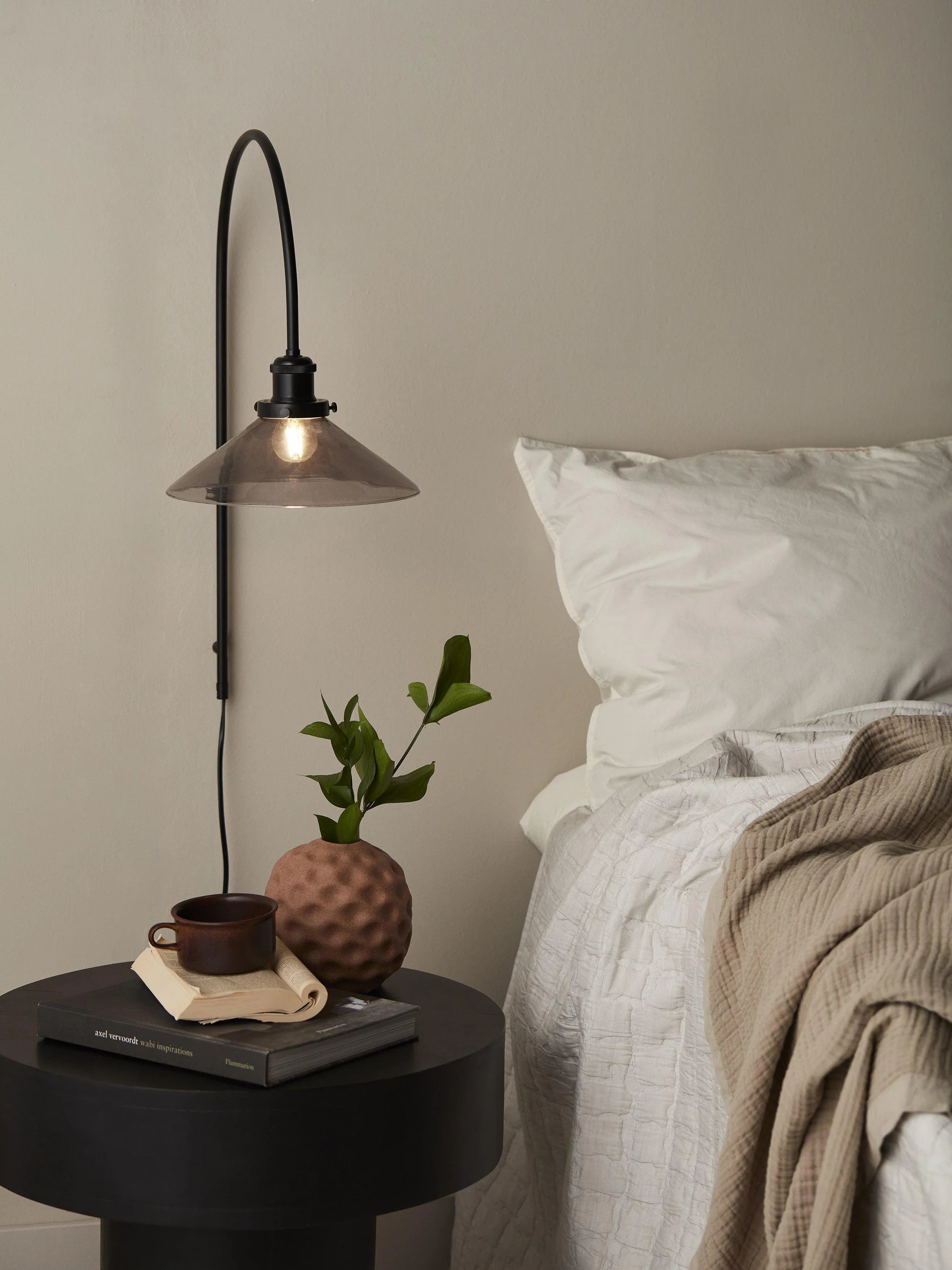 August Vägglampa - Svart 25cm - PR Home - Ljusvaruhuset