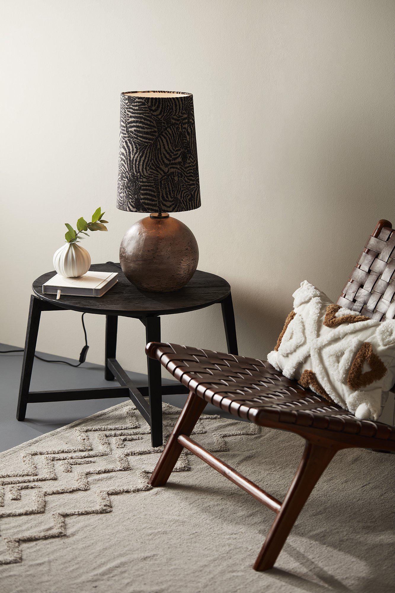 Jonna Lampfot - Brun Vintage 32cm - PR Home - Ljusvaruhuset