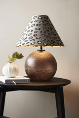 Jonna Lampfot - Brun Vintage 32cm - PR Home - Ljusvaruhuset