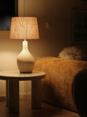 Hilda Lampfot - Beige 44cm - PR Home - Ljusvaruhuset