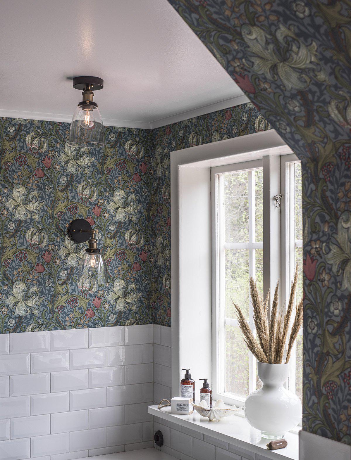 Kappa taklampa - Svart, Opal 14cm - PR Home - Ljusvaruhuset