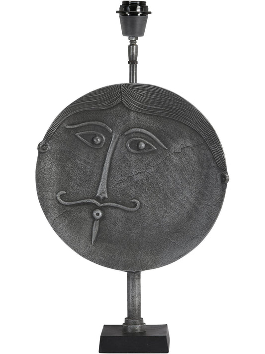 Mr Round Lampfot - Grå 55cm - PR Home - Ljusvaruhuset