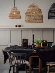 Maja Taklampa - Wicker Natural 53cm - PR Home - Ljusvaruhuset