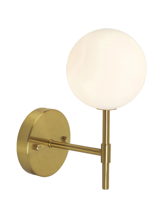 Sigma S vägglampa - Guld Opal, 25cm - PR Home - Ljusvaruhuset