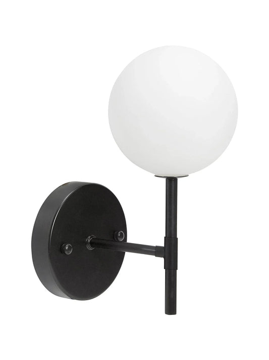 Sigma S vägglampa - Svart Opal, 25cm - PR Home - Ljusvaruhuset