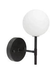 Sigma S vägglampa - Svart Opal, 25cm - PR Home - Ljusvaruhuset