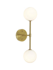 Sigma D vägglampa - Guld Opal, 49cm - PR Home - Ljusvaruhuset
