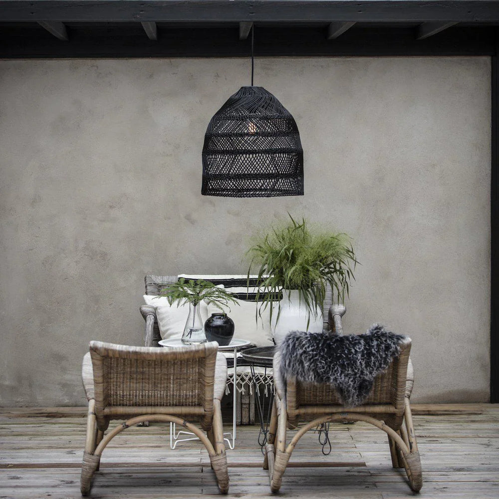 Maja Outdoor - Wicker Black 36cm - PR Home - Ljusvaruhuset