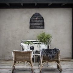 Maja Outdoor - Wicker Black 36cm - PR Home - Ljusvaruhuset