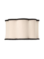 Judy lampskärm - Natur/svart 35cm - PR Home - Ljusvaruhuset