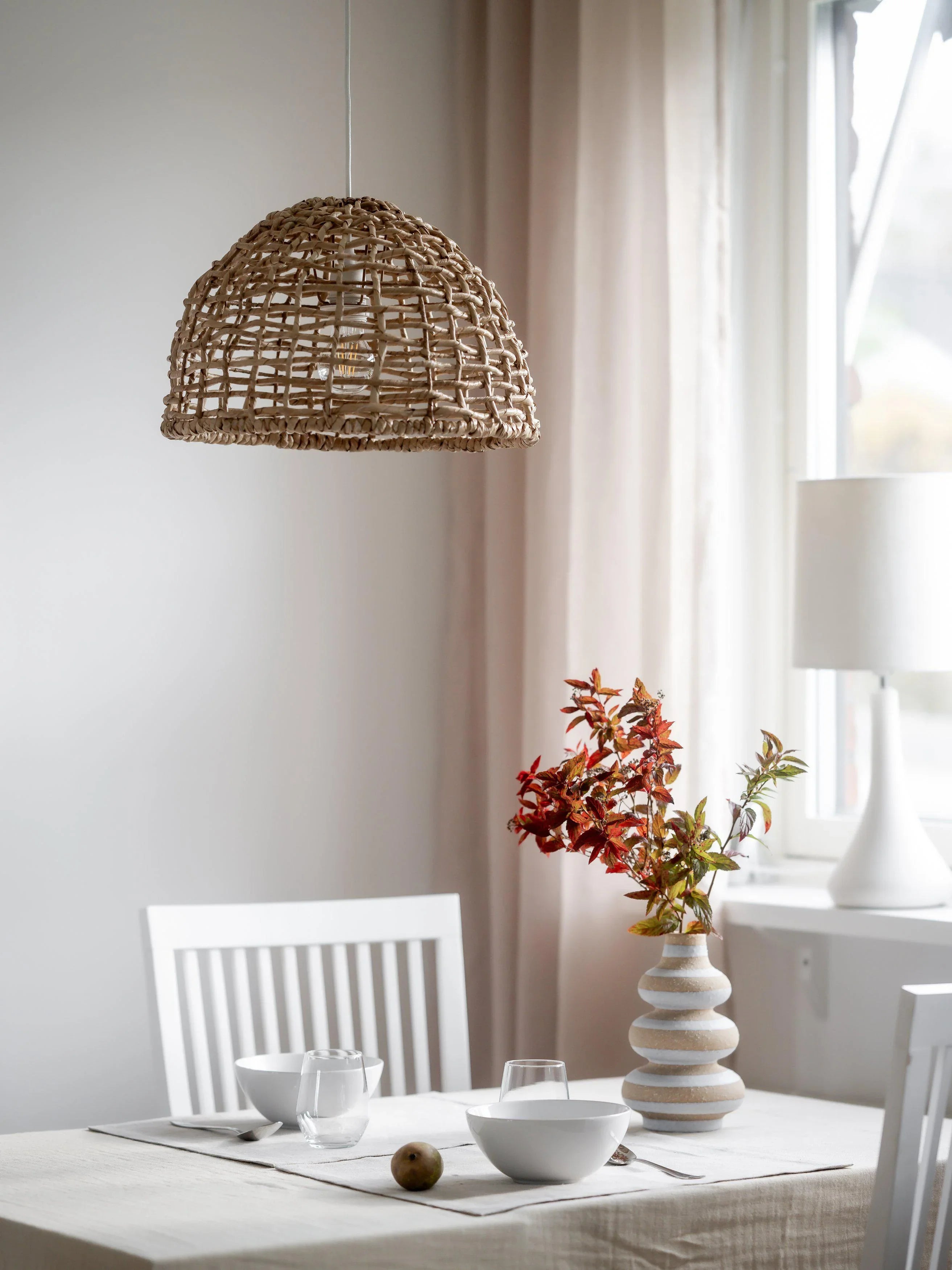 Cebu Taklampa - Natur 37cm - PR Home - Ljusvaruhuset