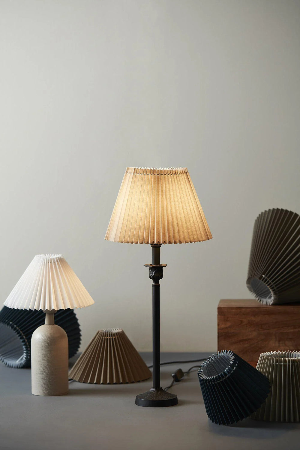 Karin Veckad - Petrol 32cm - PR Home - Ljusvaruhuset