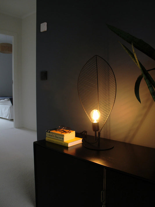 Elm bordslampa L - Svart 58cm - PR Home - Ljusvaruhuset